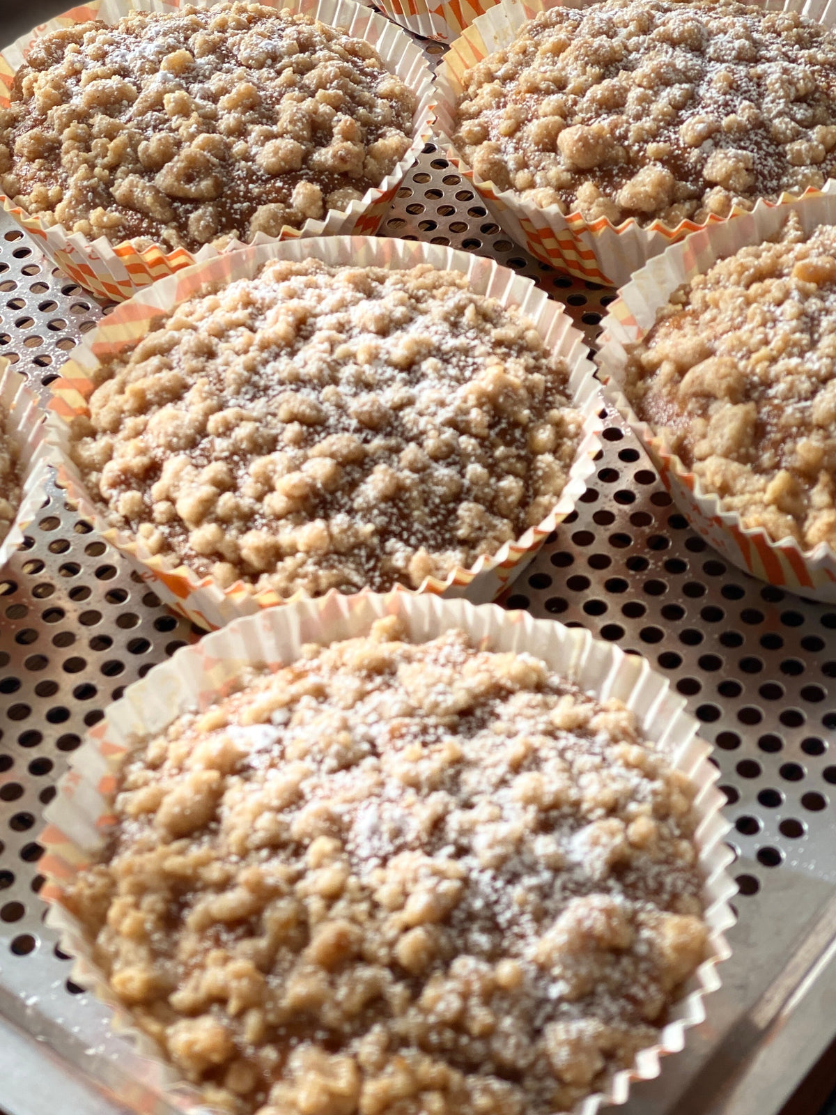 Pumpkin coffee cake